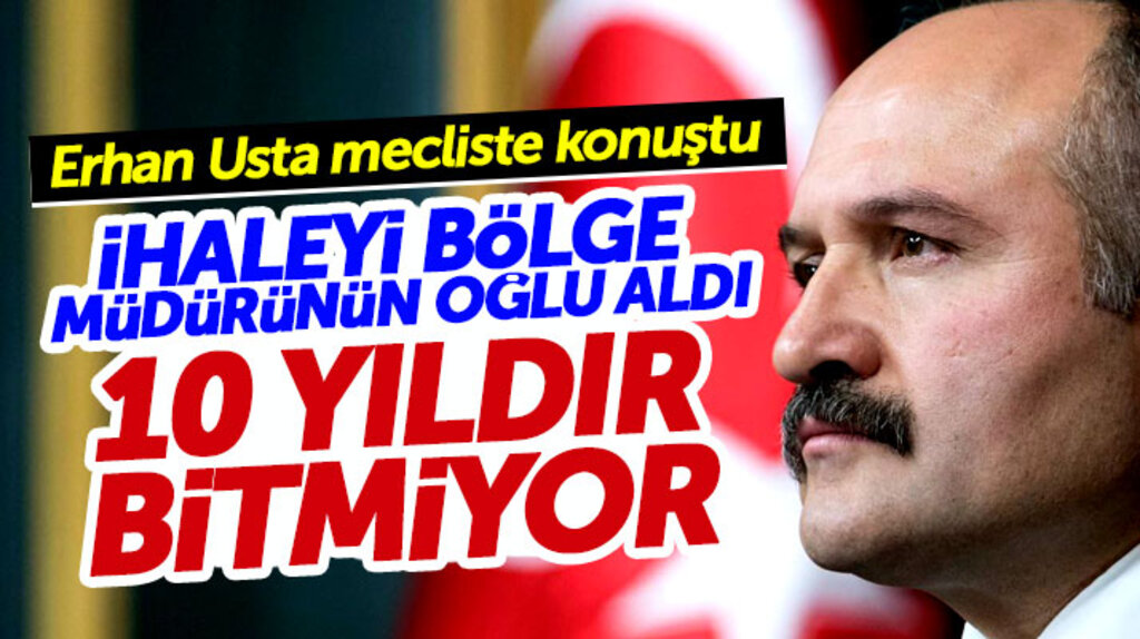 Erhan Usta, Ayvacık-Taşova-Erbaa yolunu Bakan Arslan'a şikayet etti