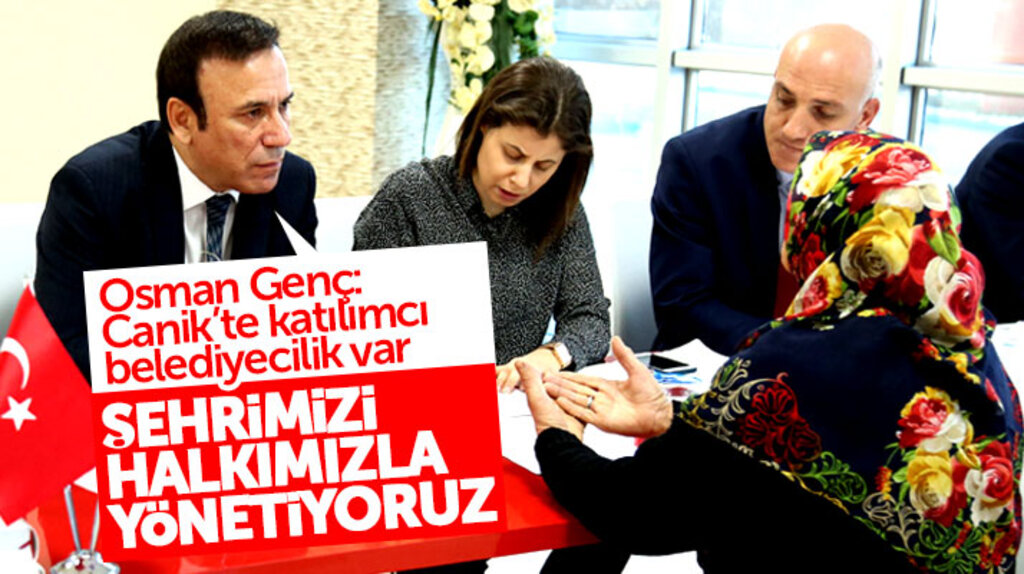 Osman Genç: Şehrimizi halkımızla birlikte yönetiyoruz