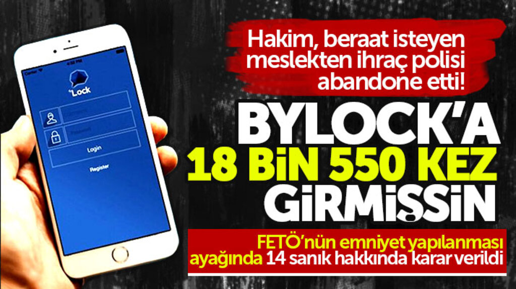 Samsun'da FETÖ'den yargılanan polislere hakimden 18 Bin 550 kez Bylock'a girmişsin sorusu