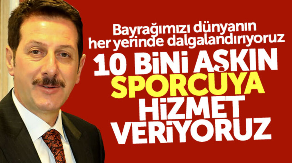 Erdoğan Tok: Sporcularımızla bayrağımızı dünyanın her yerinde dalgalandırıyoruz