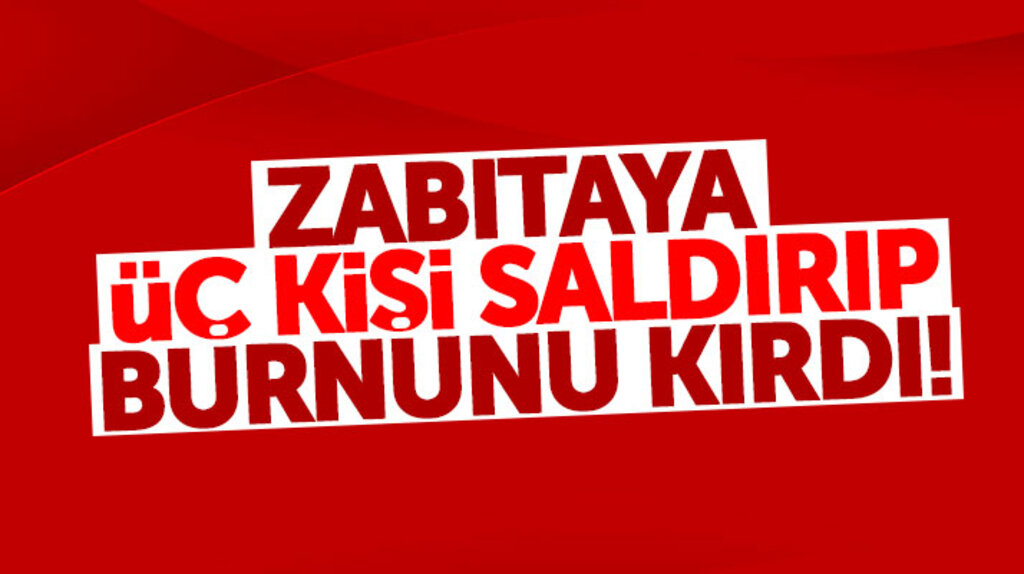 Samsun'da Bafra Belediyesi zabıtasına üç kişi saldırıp burnunu kırdı