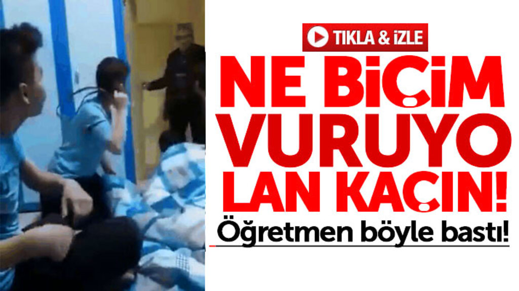 Samsun'da bir lisede şakalaşan öğrencileri öğretmen tekme tokat dövdü iddiası