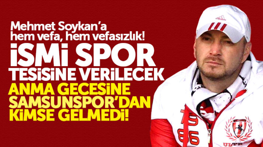 İshak Taşçı açıkladı: Mehmet Soykan'ın ismi spor tesisine verilecek