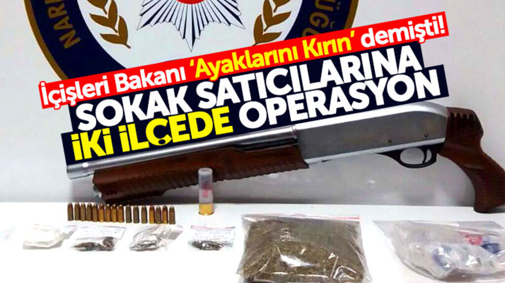 Samsun'da iki ilçede uyuşturucu satan sokak satıcılarına operasyon: 2 tutuklama