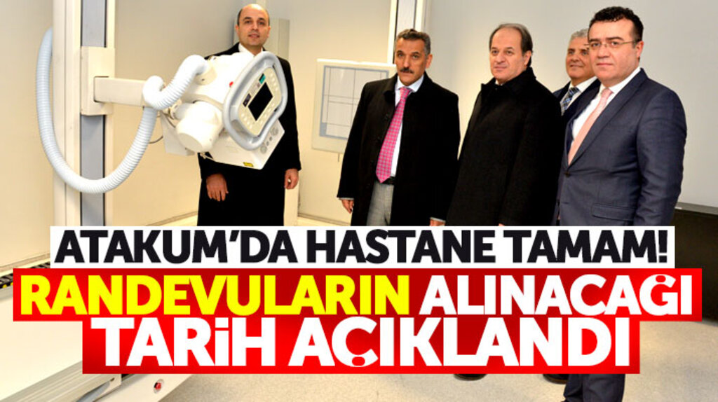 Samsun'da Atakum Eğitim ve Araştırma Hastanesi tamam! İşte randevuların alınacağı tarih