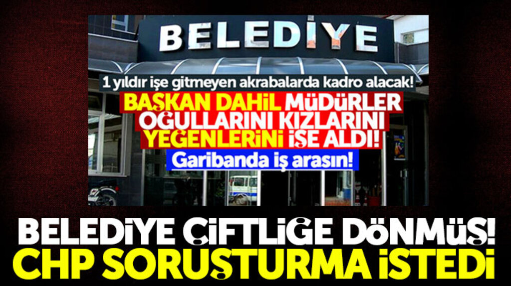Samsun'da Bafra Belediyesinde akrabaların işe alındığı iddiasına CHP'den açıklama geldi