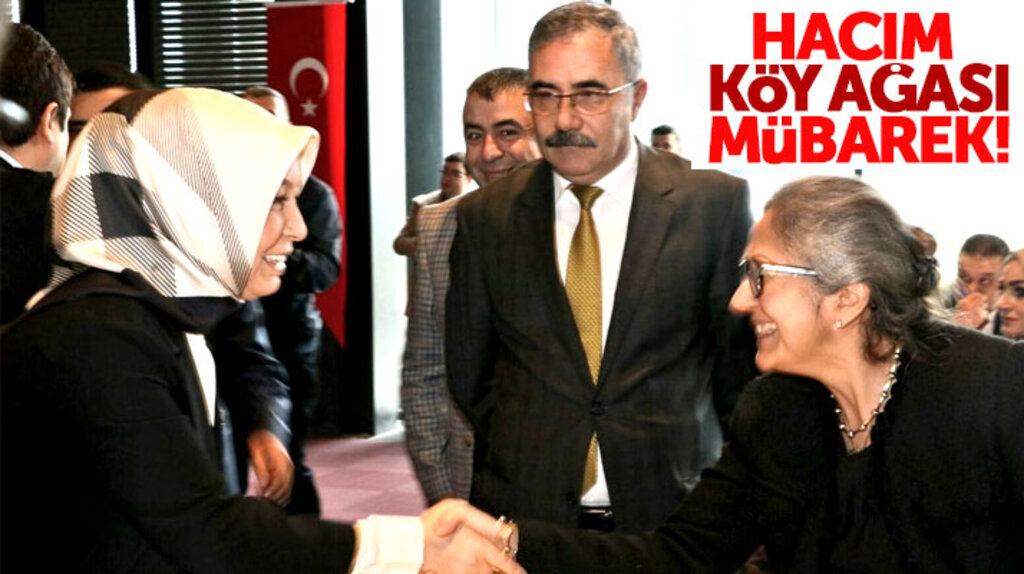 Eyüp Güler, Öznur Çalık'ı köy ağası gibi karşıladı