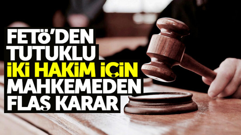 Samsun'da FETÖ'den tutuklu meslekten ihraç iki eski hakime tahliye kararı