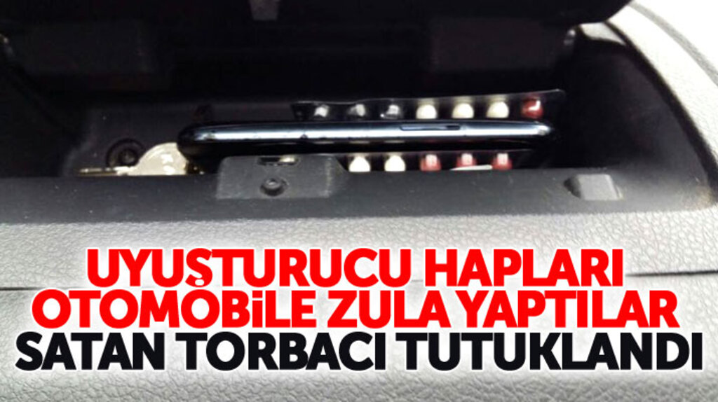 Samsun'da otomobilde uyuşturucu hap yakalandı, hapları satan torbacı tutuklandı