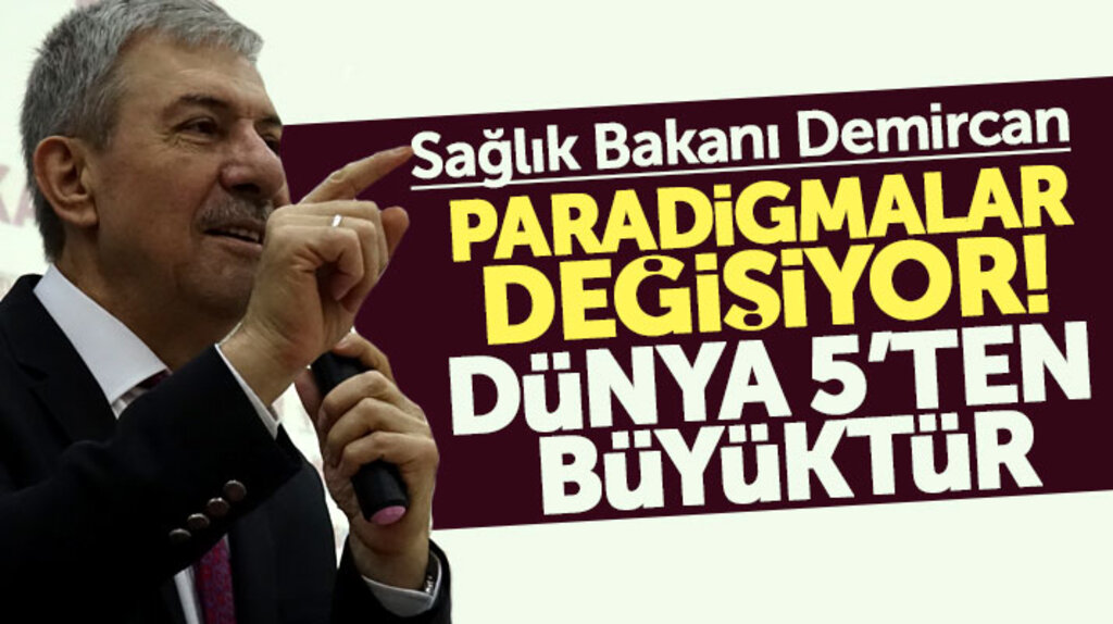 Sağlık Bakanı Demircan Samsun'da konuştu! Paradigmalar değişiyor