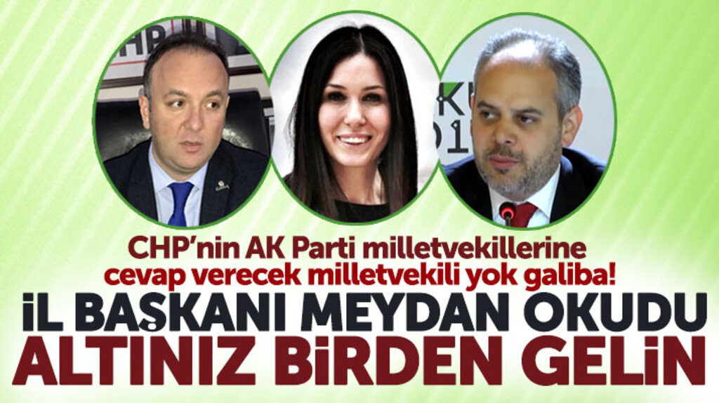 CHP Samsun İl Başkanı Akcagöz, AK Parti Samsun Milletvekillerine meydan okudu!
