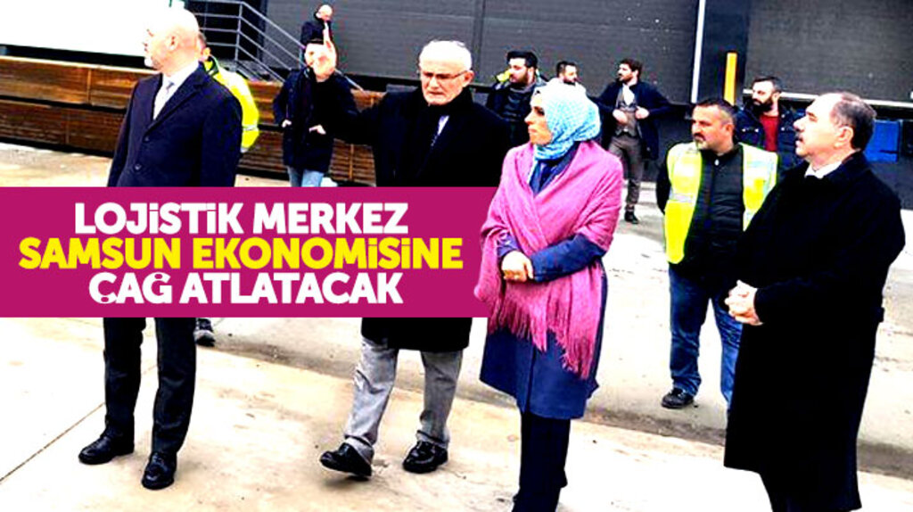 Yusuf Ziya Yılmaz, Zehra Taşkesenlioğlu'na Samsun Lojistik Merkezi anlattı
