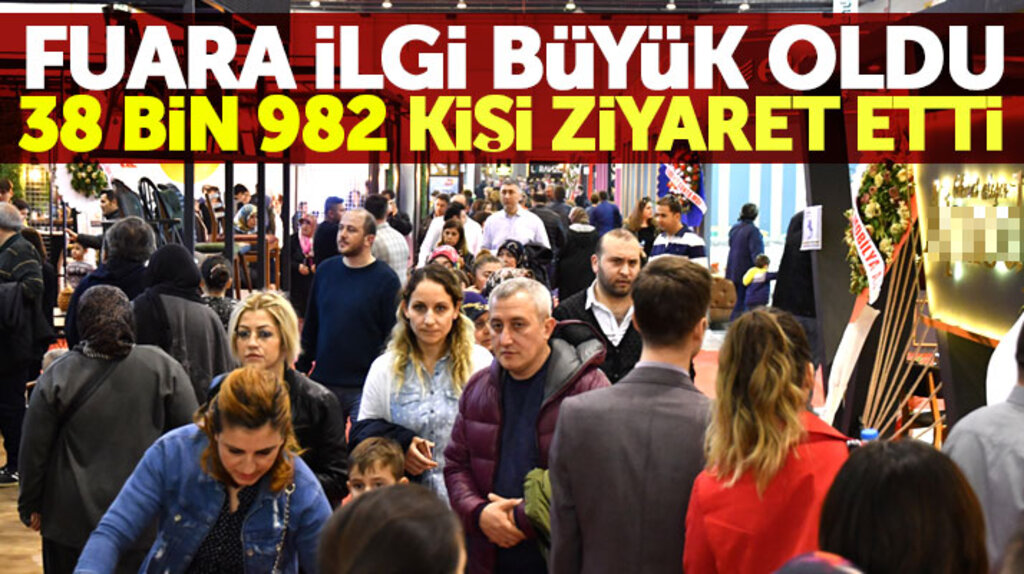 Samsun'da TÜYAP 3'üncü Mobilya Dekorasyon Fuarını 38 bin kişi ziyaret etti