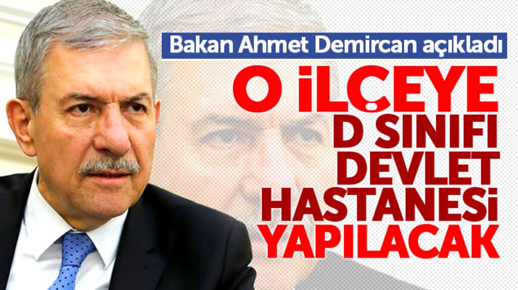 Sağlık Bakanı Demircan'dan Samsun'un 19 Mayıs ilçesine D sınıfı hastane müjdesi