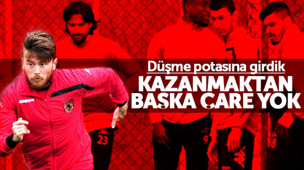 Samsunspor Teknik Direktörü Besim Durmuş: Düşme potasına girdik