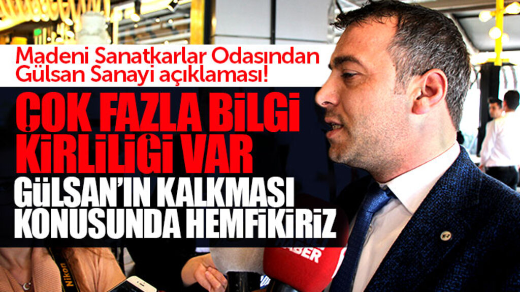 Samsun Madeni Sanatkarlar Odası Başkanı Eyüp Aydın'dan önemli Gülsan Sanayi açıklaması
