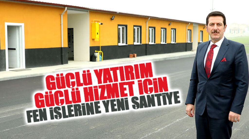 Samsun'da İlkadım Belediyesi Fen İşleri'ne güçlü hizmet için yeni şantiye yapıyor
