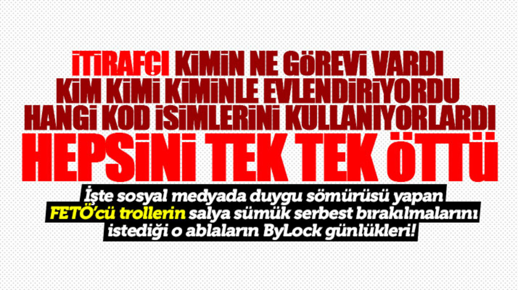 Samsun'da FETÖ itirafçısı kadın, FETÖ ablalarının görevlerini tek tek anlattı