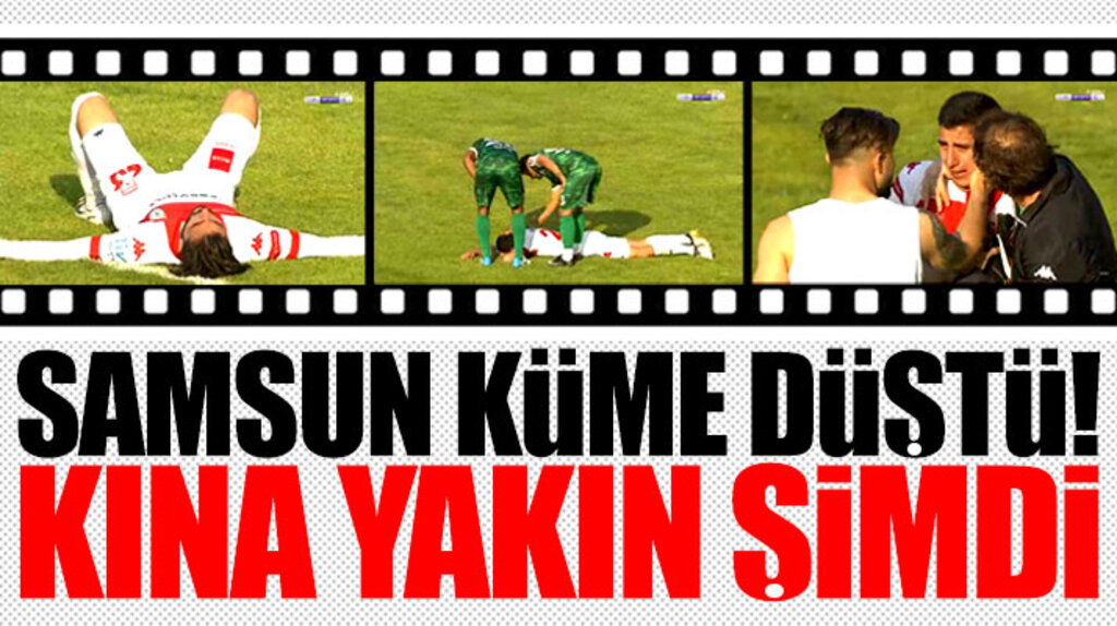 Samsunspor küme düştü taraftarlar tepki gösterdi! Kına yakın