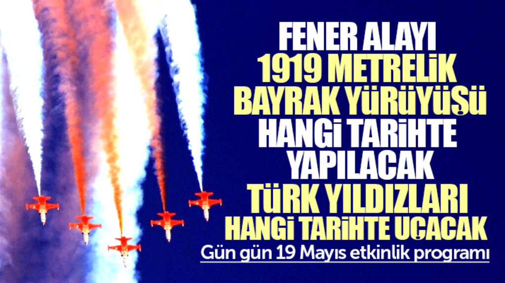 Samsun Valiliği gün gün 19 Mayıs etkinlik programını açıkladı