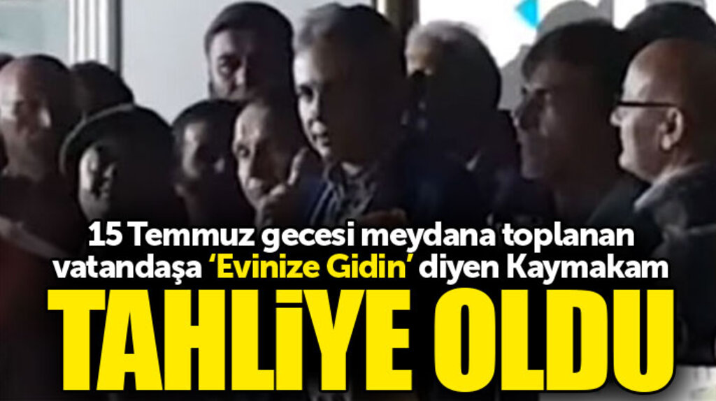 Samsun'da FETÖ'den tutuklu Terme eski Kaymakamı İlyas Gün tahliye oldu