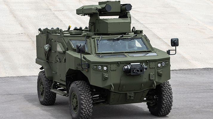 Türkiye'nin tank avcısı Pars 4x4 silah taşıyıcının tanıtımı yapıldı