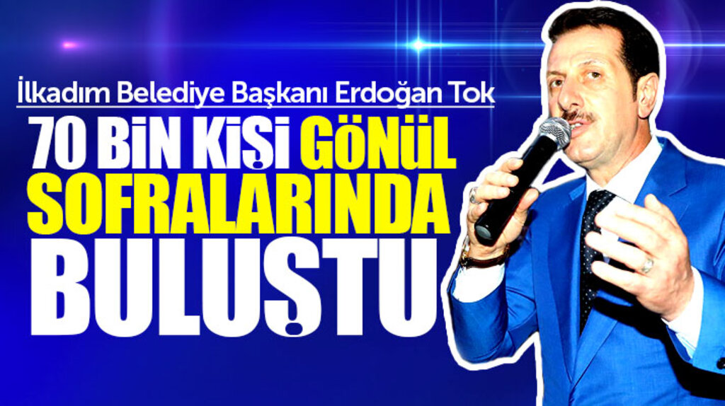 Erdoğan Tok: Komşu İftarları ile gönül sofralarında 70 bin kişiyi buluşturduk