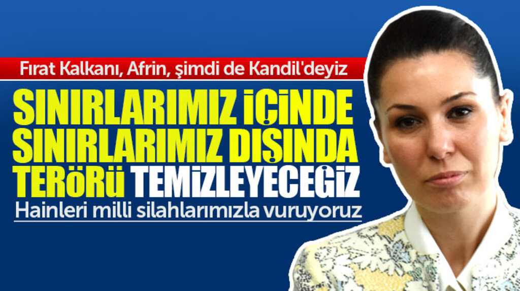 Çiğdem Karaaslan'dan Kandil açıklaması! İçeride dışarıda terörü temizleyeceğiz
