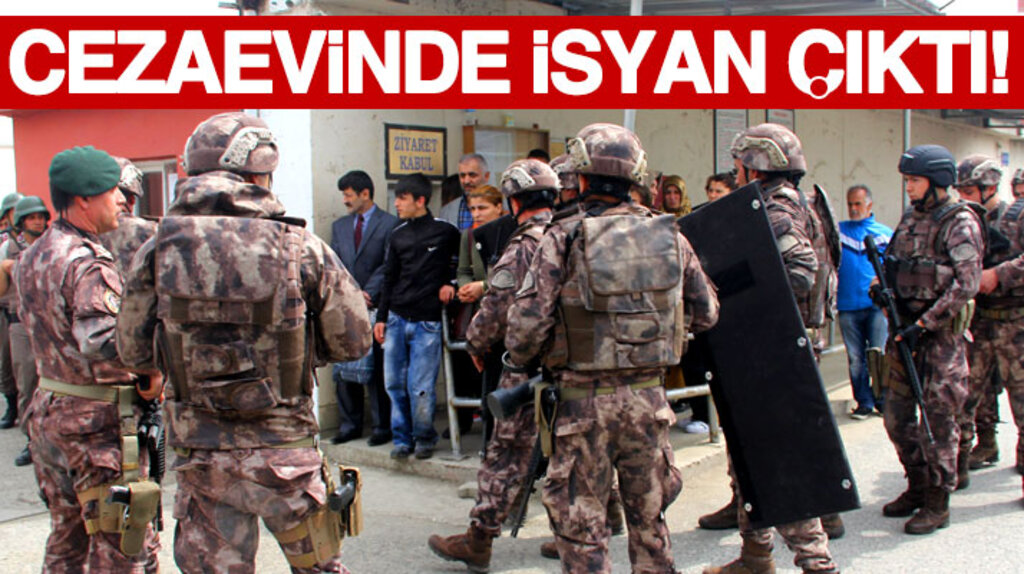 Samsun cezaevinde isyan çıktı tatbikatı heyecan yarattı