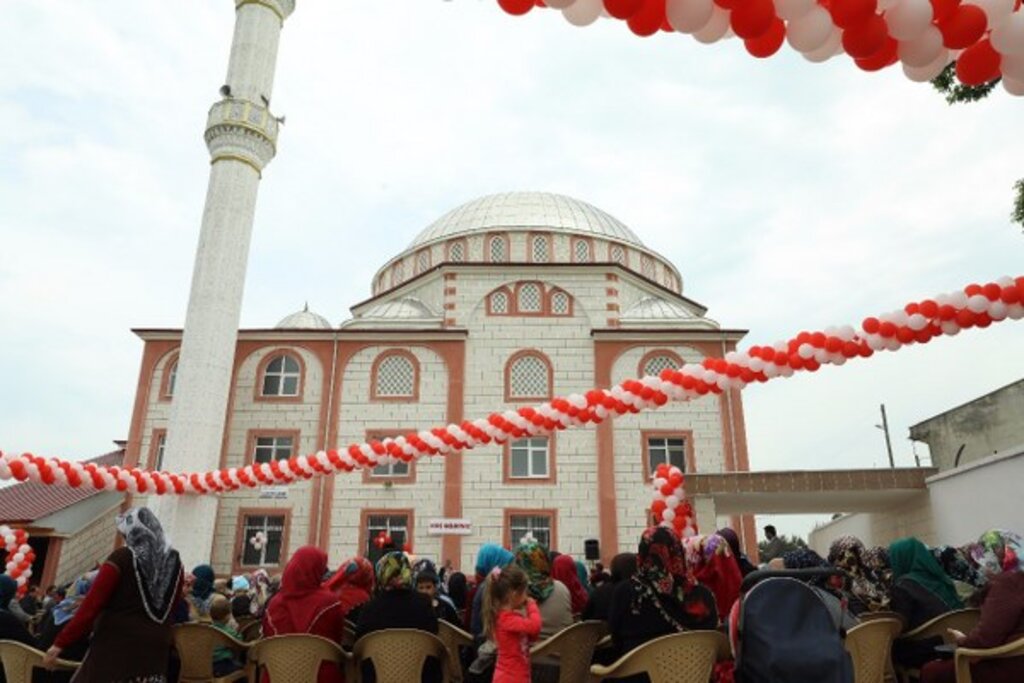 Samsun İlkadım'da Uzgur Camisine görkemli açılış
