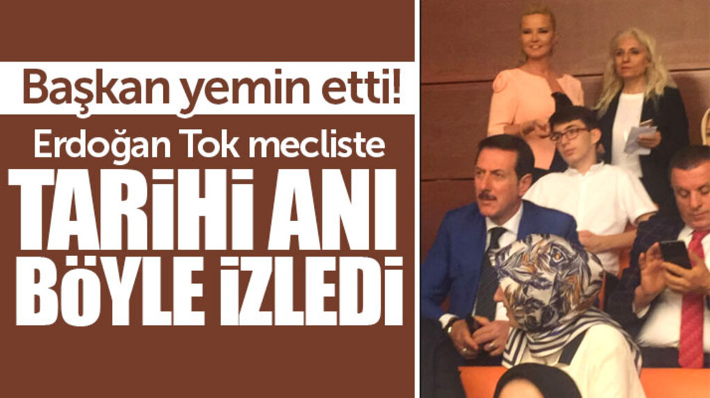 Erdoğan Tok, Recep Tayyip Erdoğan'ın yemin törenine katıldı