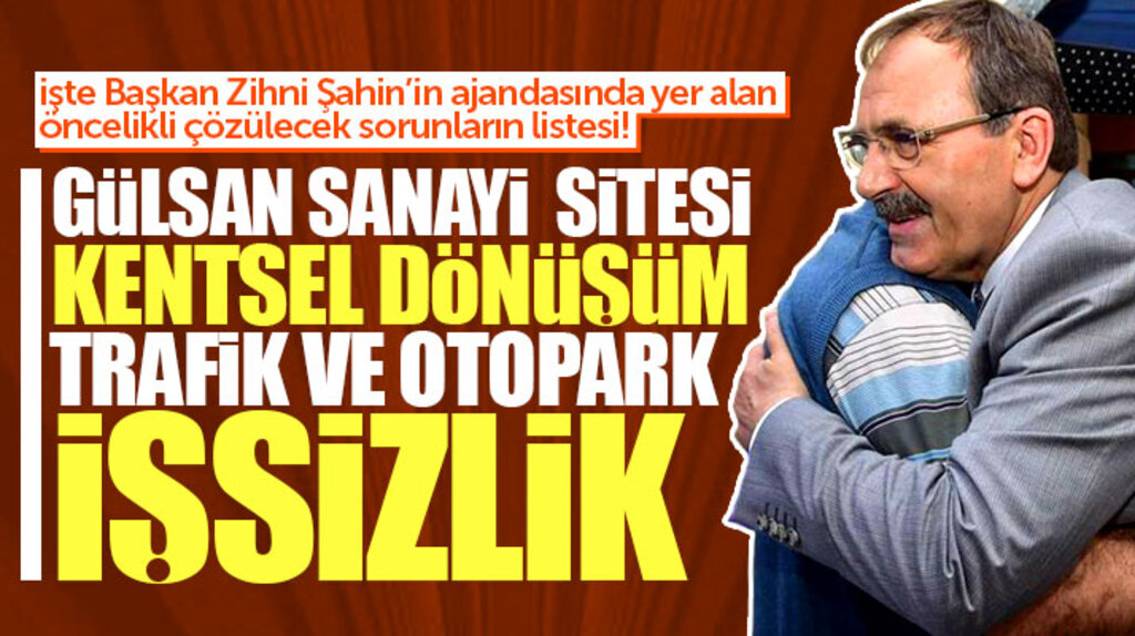 Zihni Şahin Samsun'da öncelikli olarak çözüme kavuşturulacak sorunları açıkladı