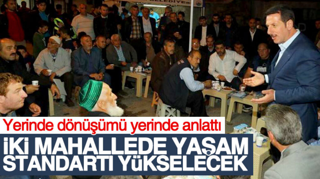 Erdoğan Tok Hastane ve Kökçüoğlu mahallesine yerinde dönüşüm projesini anlattı