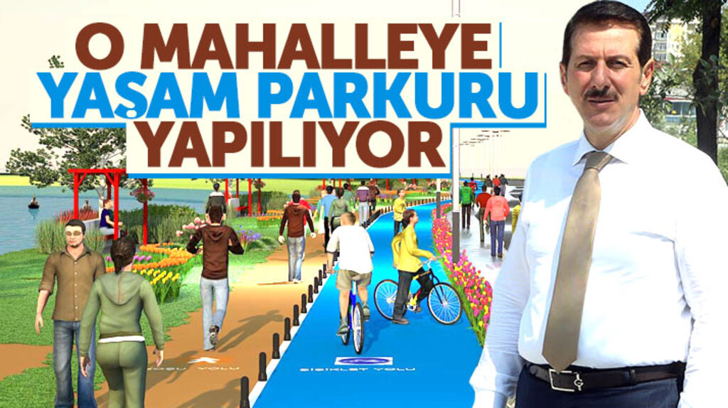 Samsun'da İlkadım Belediyesi o mahalleye Yaşam Parkuru yapıyor