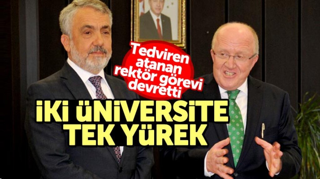 Samsun Üniversitesi Rektörü Prof.Dr. Mahmut Aydın görevi devraldı