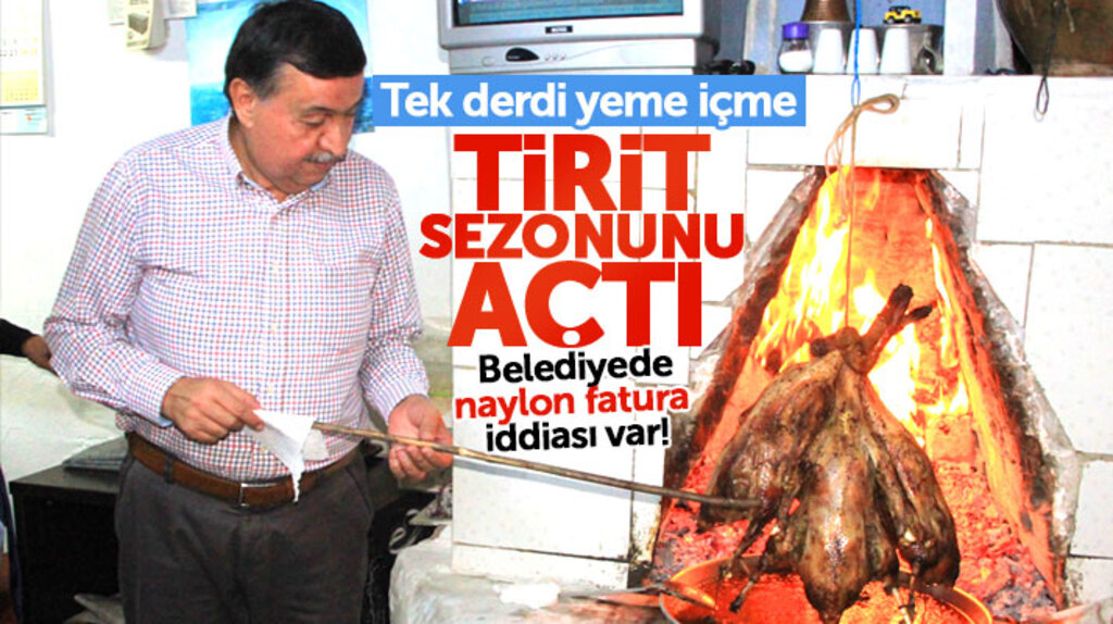 Samsun'da Havza Belediyesi Başkanı Murat İkiz, tirit sezonunu açtı