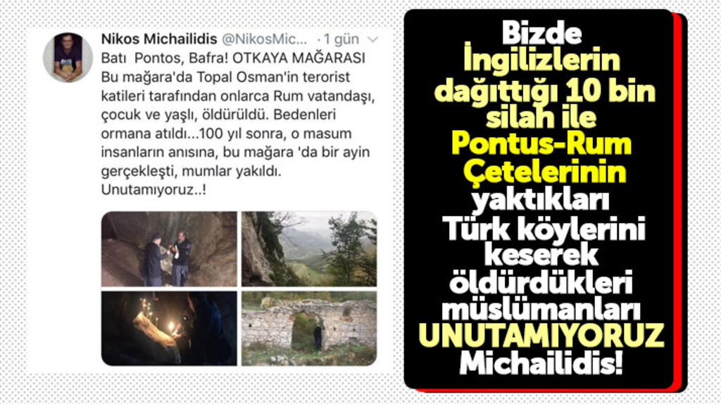 Samsun'a gelen Rum Patriği Bartholomeos'un ziyaret sebebi Rum çeteleri içinmiş