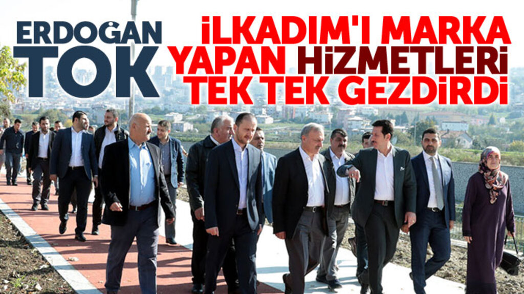 Erdoğan Tok İlkadım'da 4.5 yılda yapılan hizmetleri mahalle başkanlarına yerinde gösterdi