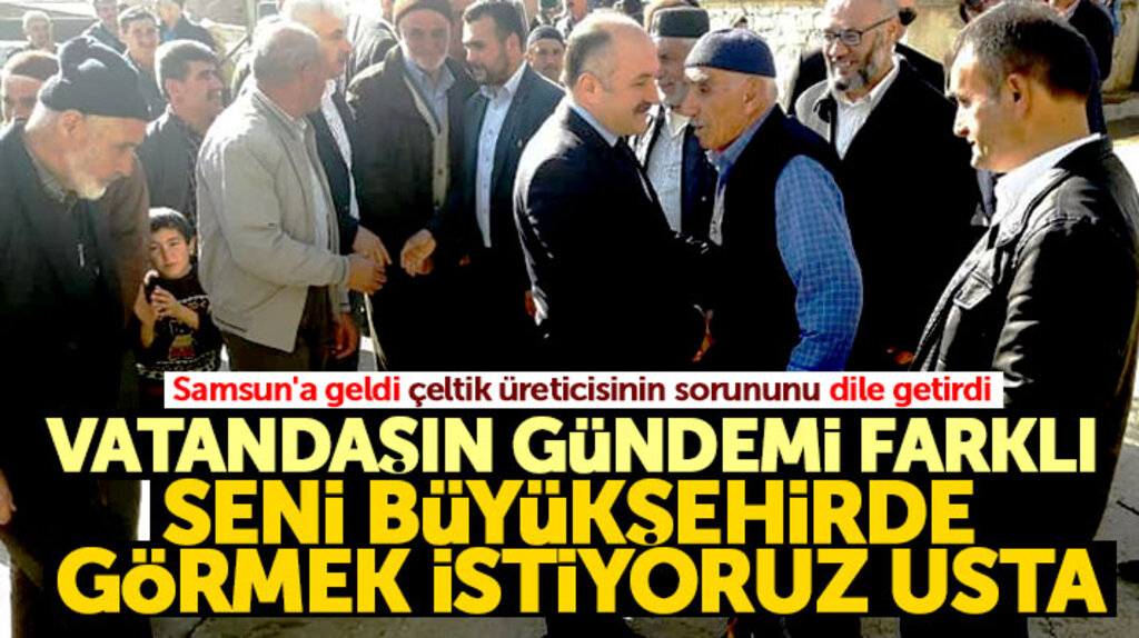 Erhan Usta'ya vatandaş soruyor! Samsun Büyükşehir adayı olacak mısın