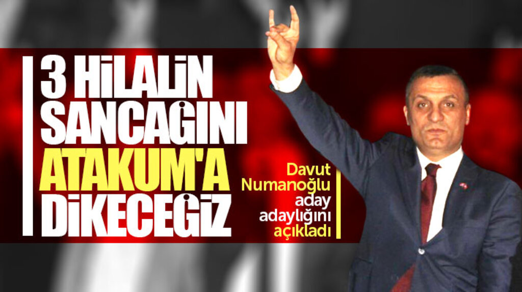 MHP Atakum Belediye Başkan aday adayı Numanoğlu: Üç hilalin sancağını Atakum'a dikeceğiz