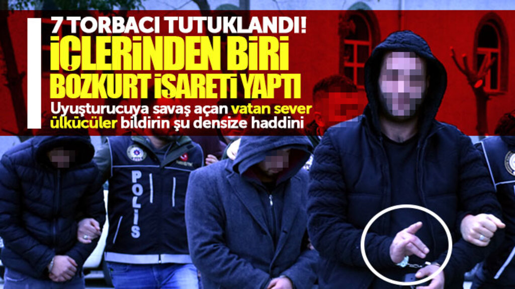 Samsun'da düzenlenen torbacı operasyonunda 9 gözaltı 7 tutuklama