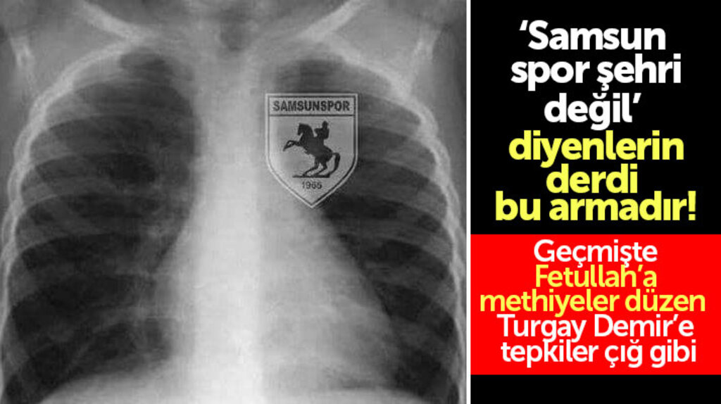 Samsun spor şehri değil diyen Turgay Demir'e Samsun'dan tepkiler çığ gibi..