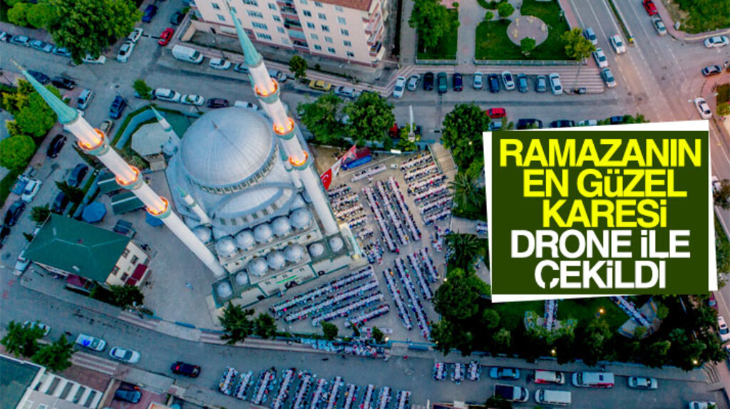 Atakum Belediyesi Mimar Sinan Cami bahçesinde bin 400 kişiye iftar verdi