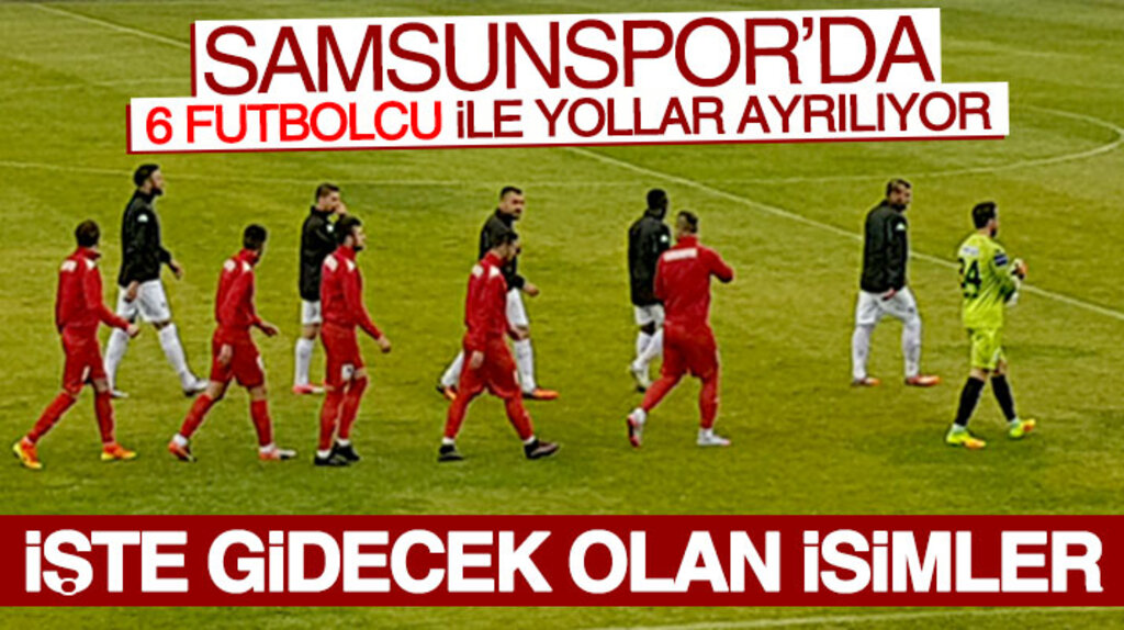 Samsunspor 6 yabancı futbolcu ile yollarını ayırma kararı aldı