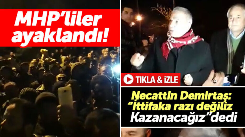 Samsun'da MHP'liler ayaklandı! Necattin Demirtaş ittifaka razı değiliz açıklaması yaptı