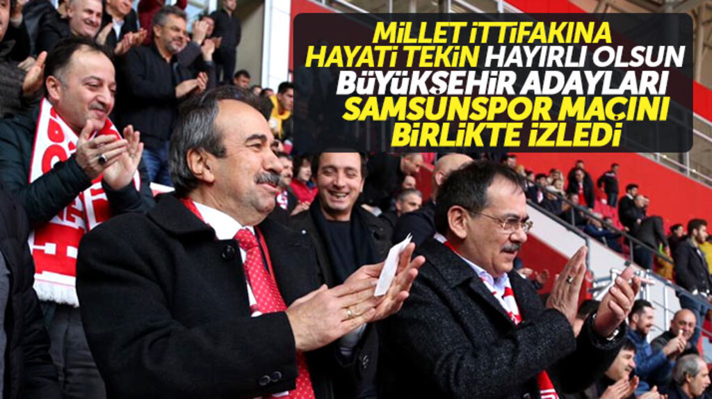 İYİ Parti-CHP ittifakının Samsun Büyükşehir adayı Hayati Tekin