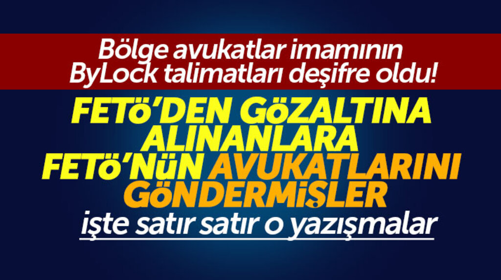 Samsun'da FETÖ'nün avukatlar imamının ByLock talimatları ve yazışmaları deşifre edildi