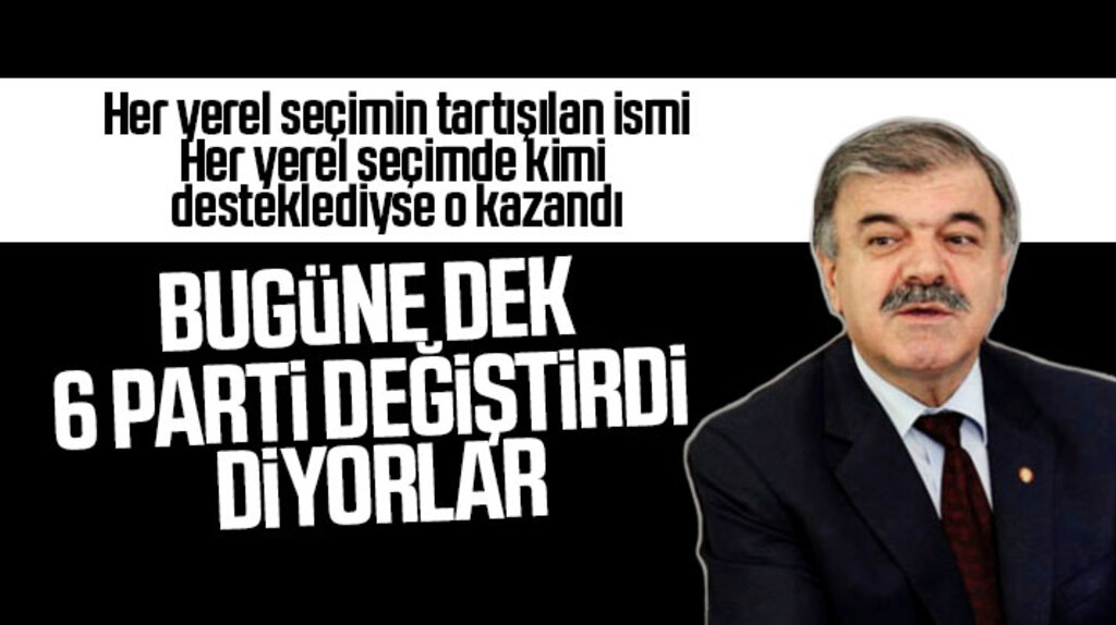 Samsun'da Ahmet Okuyucu her yerel seçimde farklı partinin adayına destek vermesi ile dikkati çekiyor
