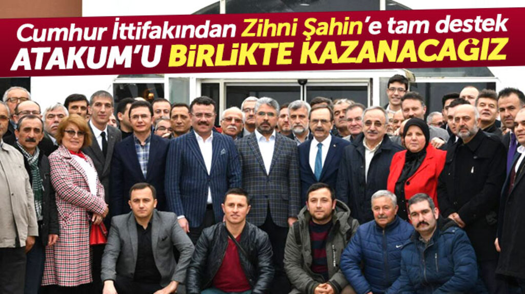 Samsun'da Cumhur İttifakının adayı Zihni Şahin: Atakum'u Cumhur İttifakı kazanacak