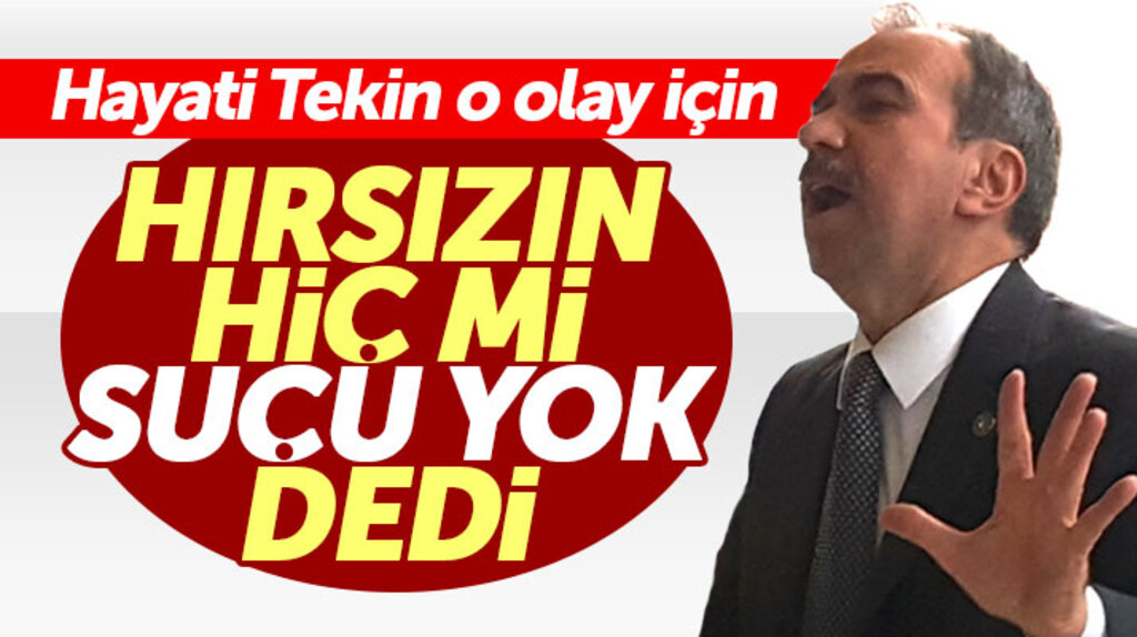 İYİ Parti Samsun Büyükşehir adayı Tekin o olay için "Hırsızın hiç mi suçu yok" dedi